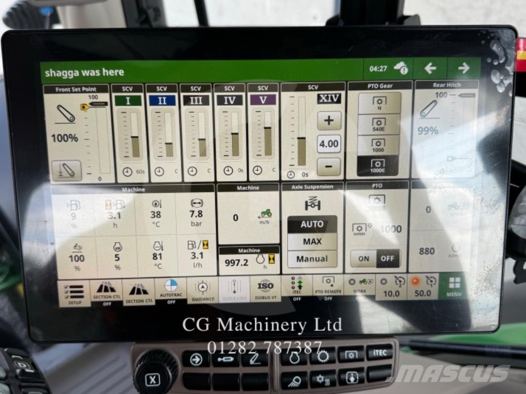 John Deere 6R 155 Tracteur