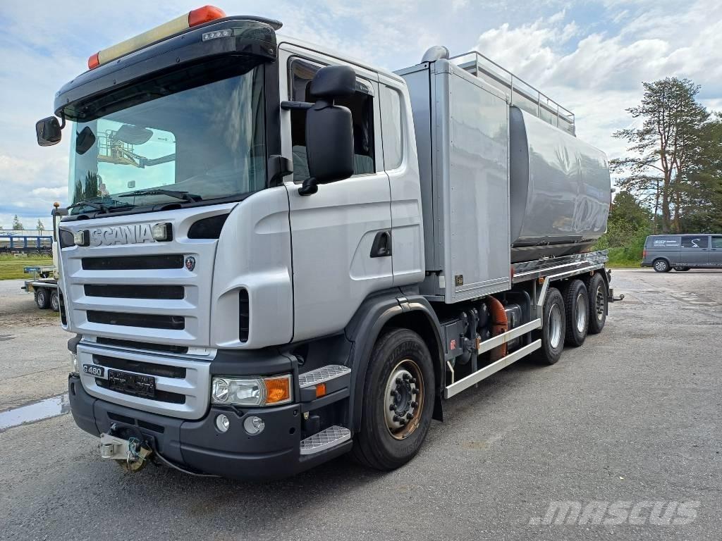 Scania R 480 Camion aspirateur, Hydrocureur