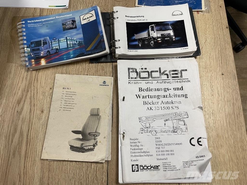 Böcker AK 32/1500 Grues tout terrain