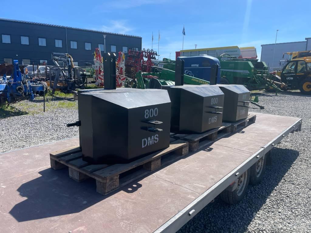  DSM Frontvikt 800kg Masse avant