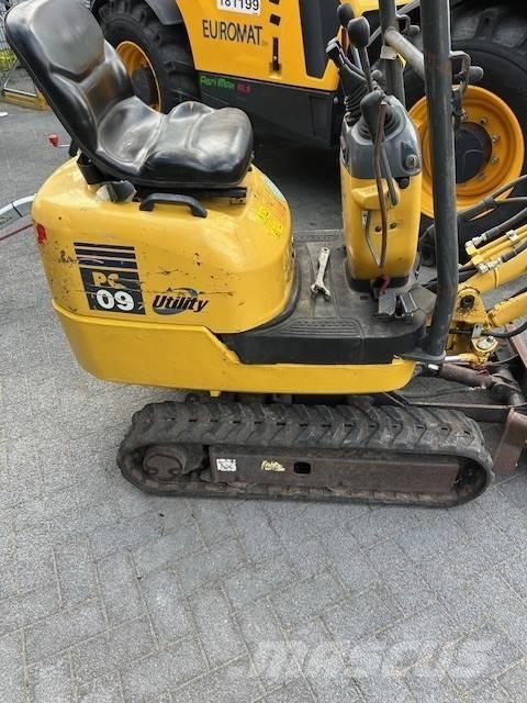 Komatsu PC09-1 Mini pelle < 7t