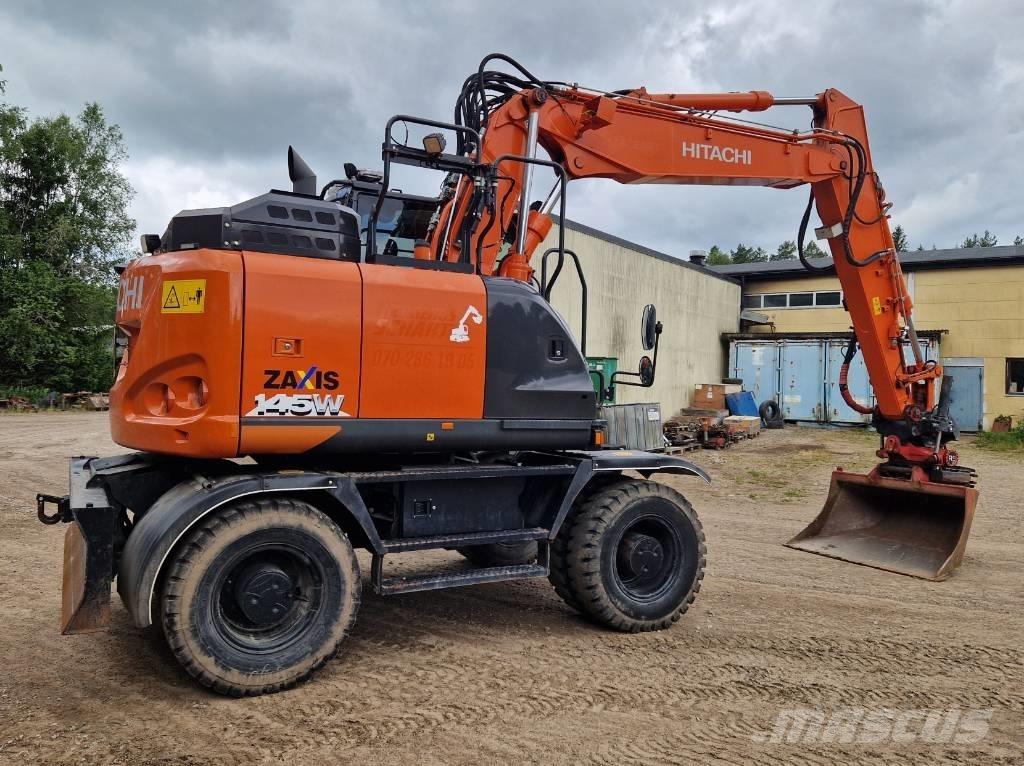 Hitachi ZX 145 W-6 Pelle sur pneus