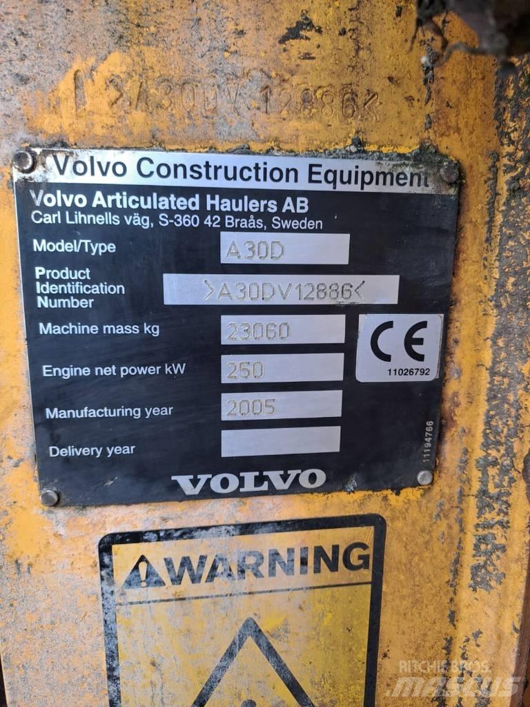 Volvo A 30 D Tombereau articulé