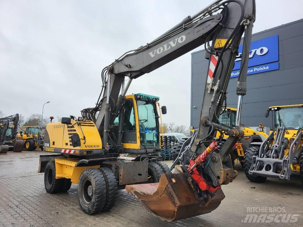 Volvo EW160B Pelle sur pneus