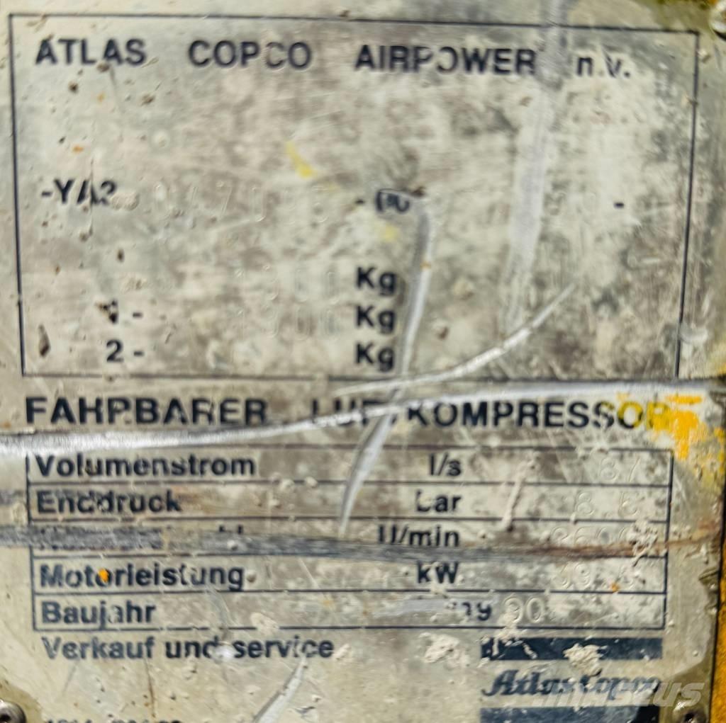 Atlas Copco XAS90D Compresseur
