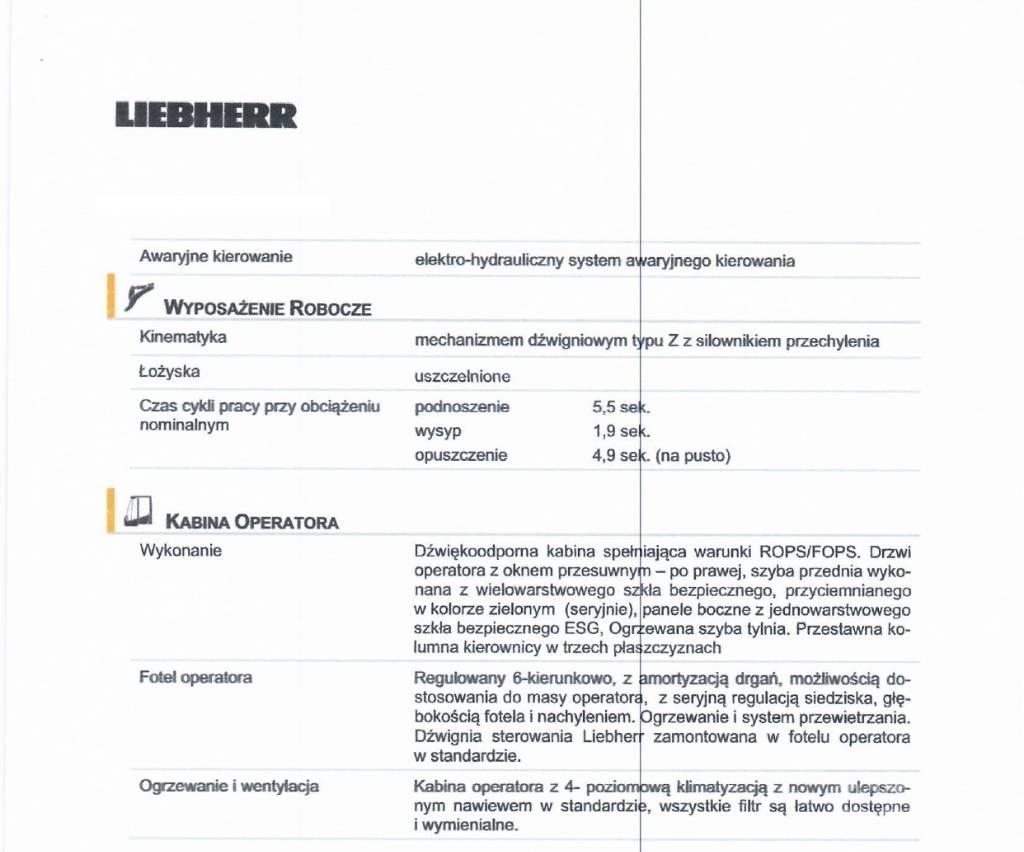 Liebherr L 538 Chargeuse sur pneus