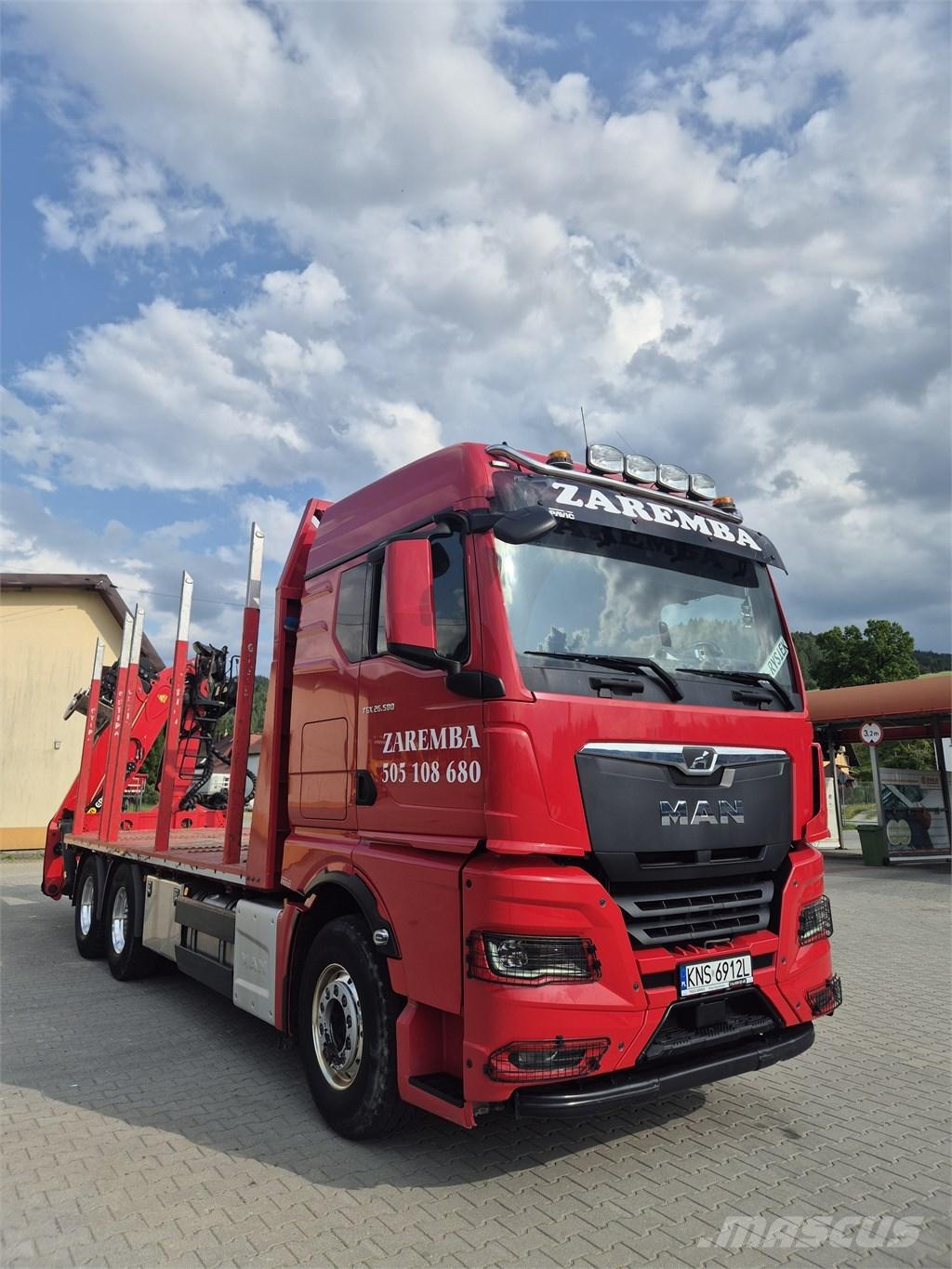 MAN TGX 26.580 Camion grumier