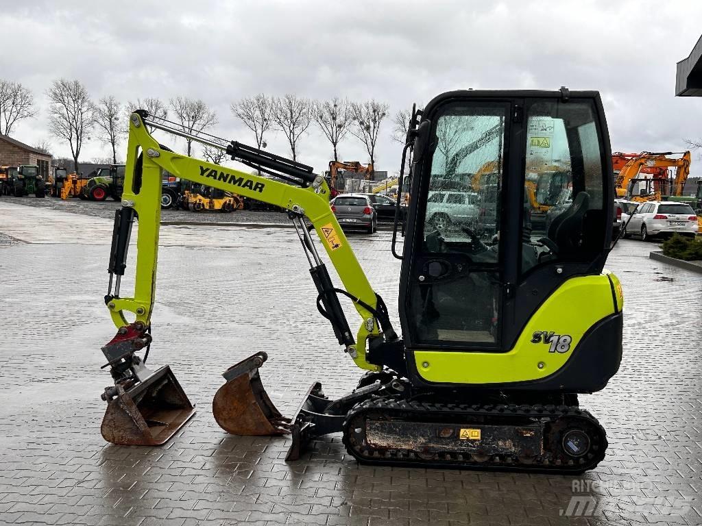 Yanmar SV 18 Mini pelle < 7t