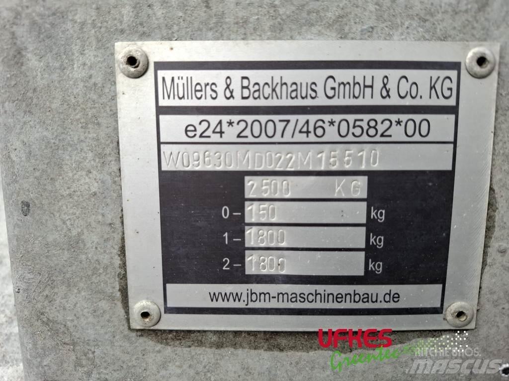 JBM 630 MDX Broyeur de végétaux