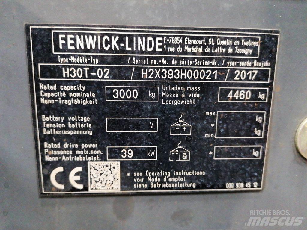 Linde H30T-02 Chariots GPL
