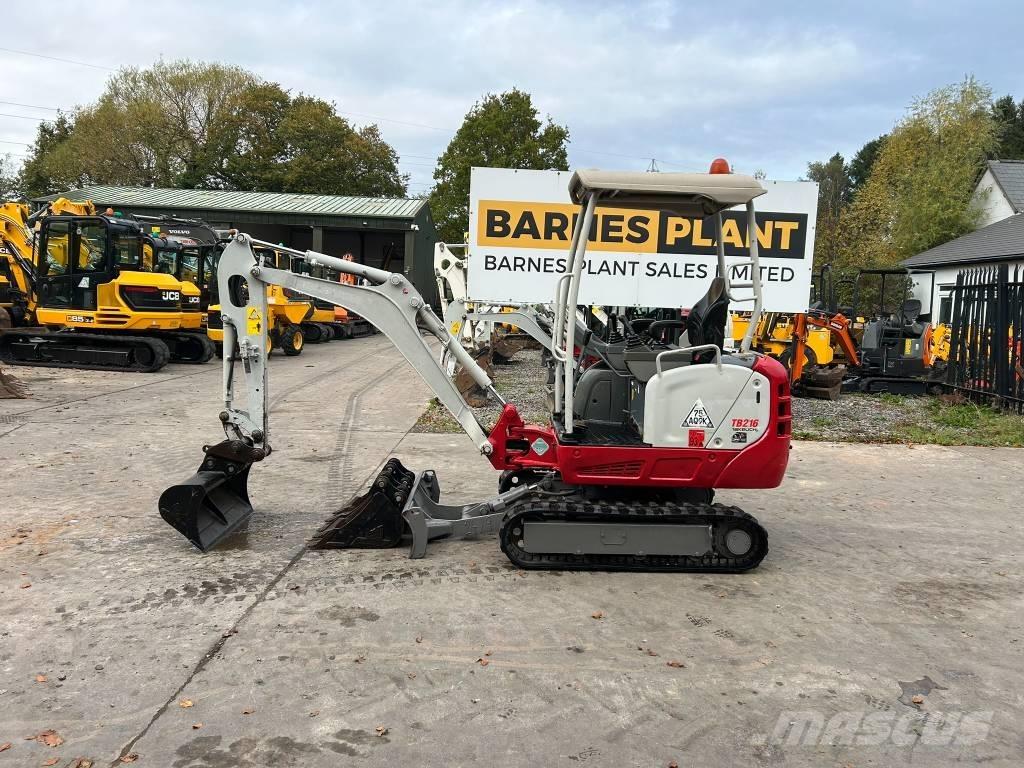 Takeuchi TB 216 Mini pelle < 7t
