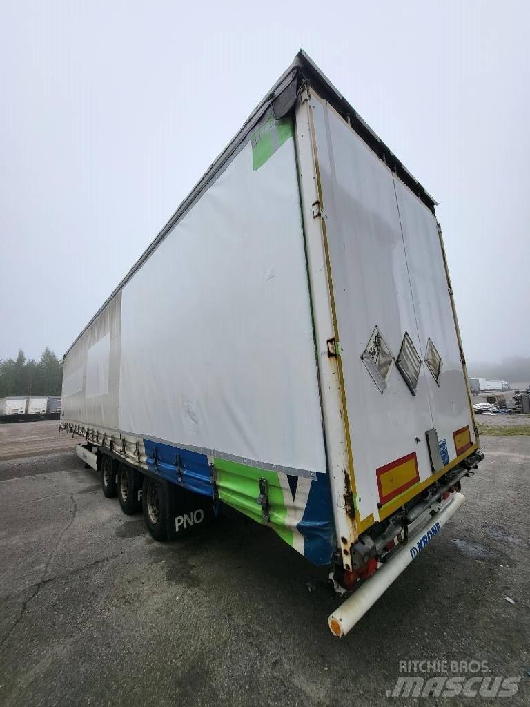 Krone Curtain Mega Semi remorque à rideaux coulissants (PLSC)