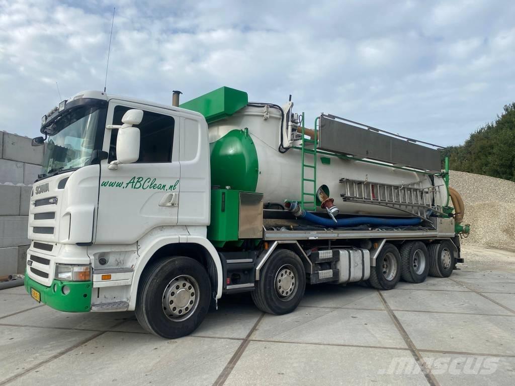 Amphitec Vortex 8000 Camion aspirateur, Hydrocureur