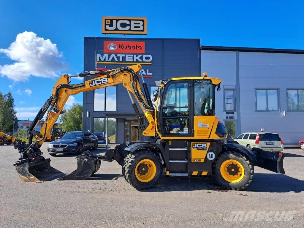 JCB Hydradig Pelle sur pneus
