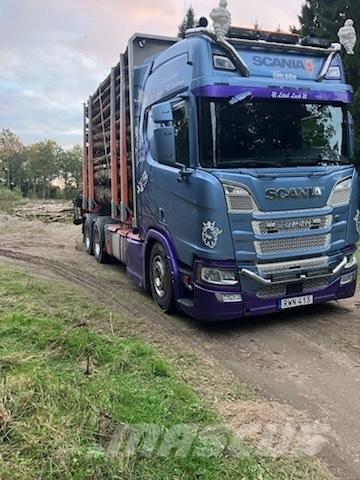 Scania R650B6X4NB Camion grumier