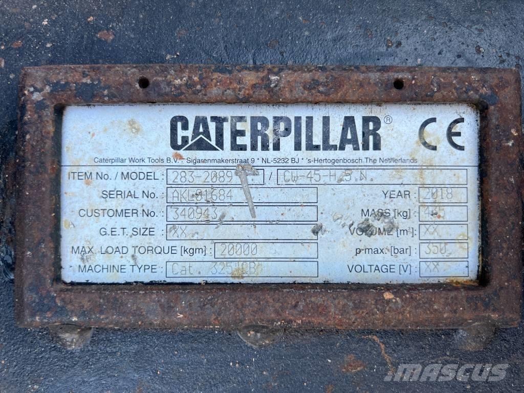 Verachtert CW45 - 329E Attache rapide pour godet
