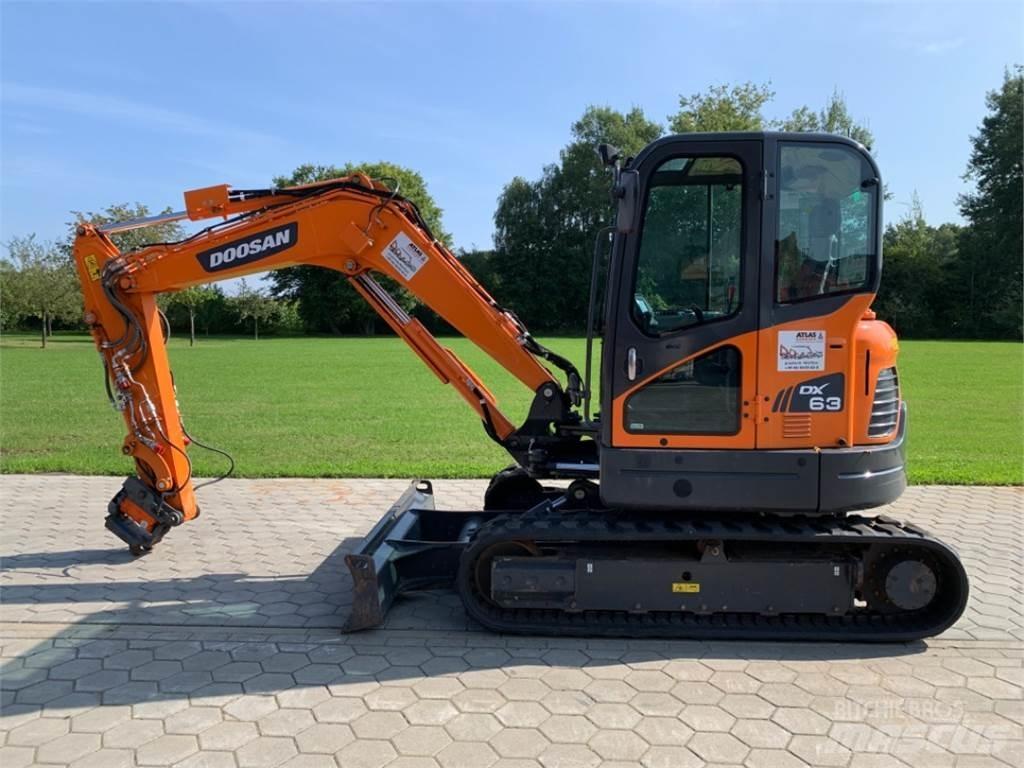 Doosan DX63-3 Mini pelle < 7t
