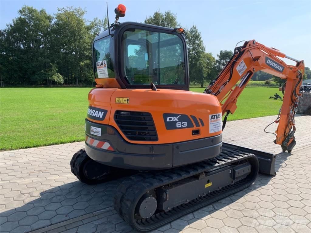 Doosan DX63-3 Mini pelle < 7t