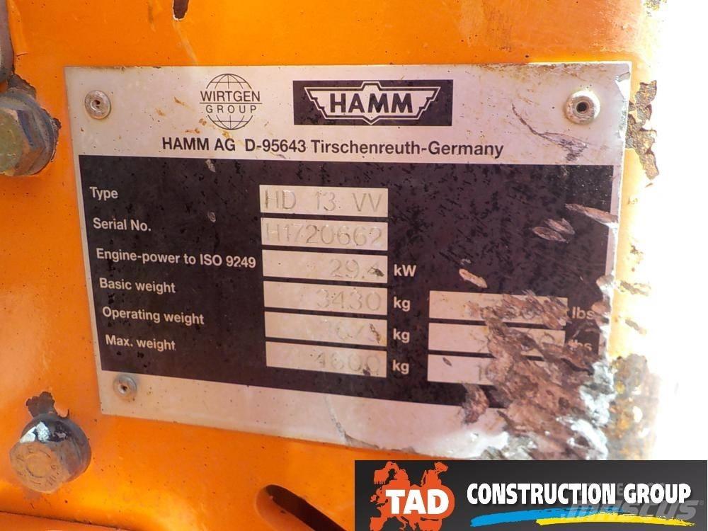 Hamm HD 13 VV Rouleaux tandem