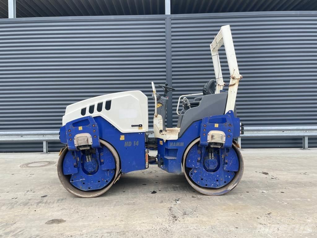 Hamm HD 14 VV Rouleaux tandem