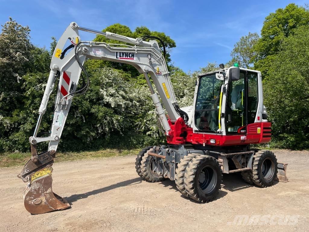 Takeuchi TB 295 W Pelle sur pneus