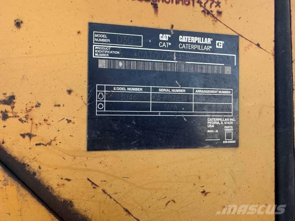 CAT D 3 G Bouteurs sur chenilles