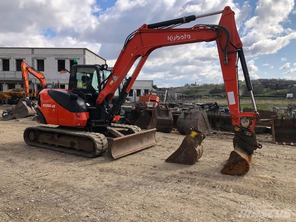 Kubota KX 080-4 Pelle sur chenilles