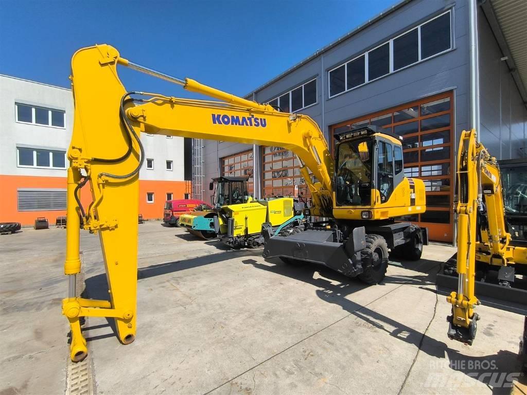 Komatsu PW 180-7 Pelle sur pneus