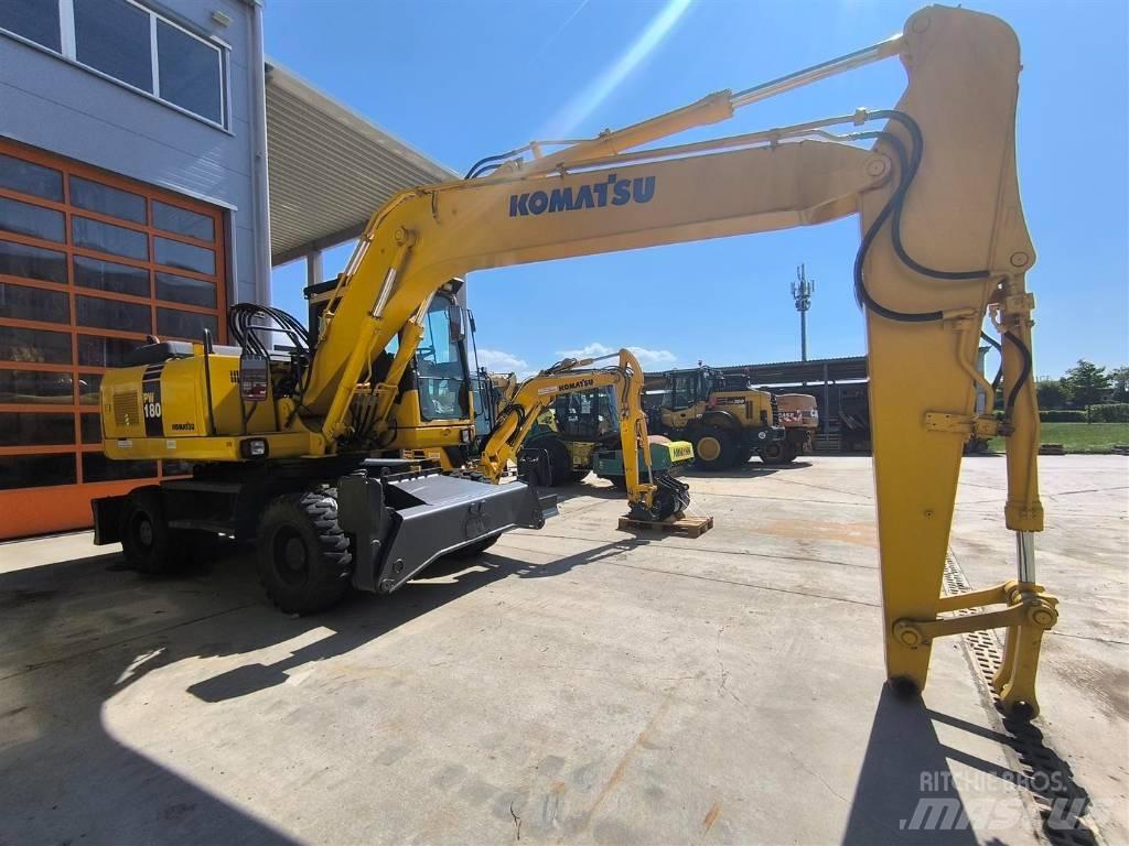 Komatsu PW 180-7 Pelle sur pneus