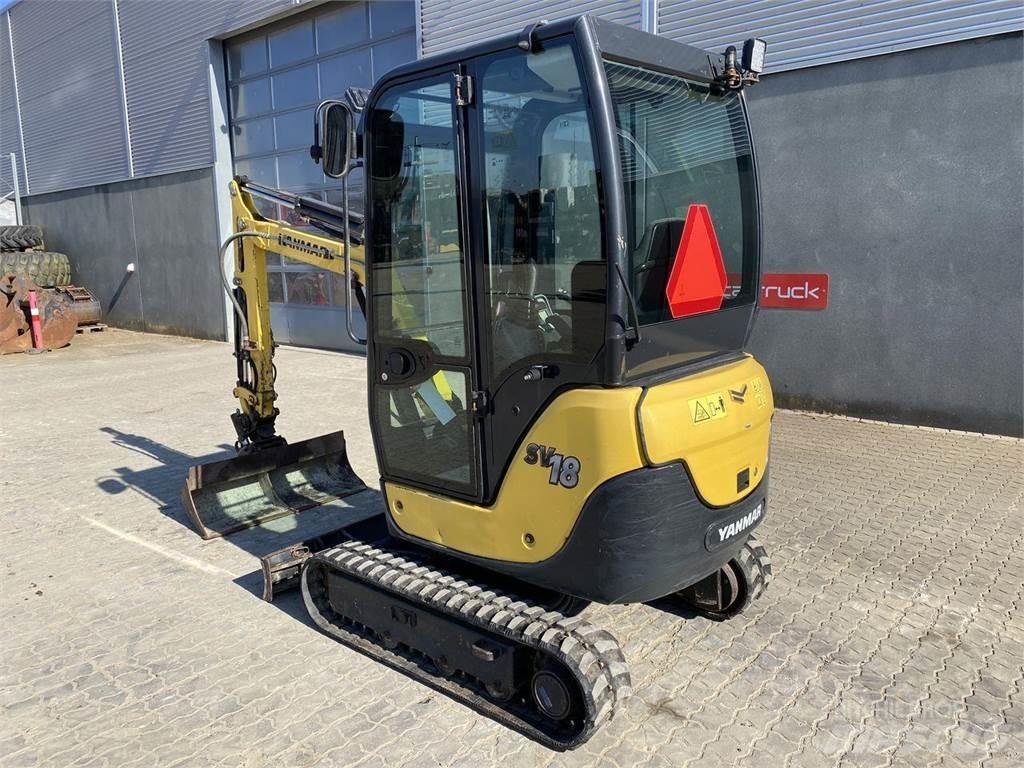 Yanmar SV18 Pelle sur pneus