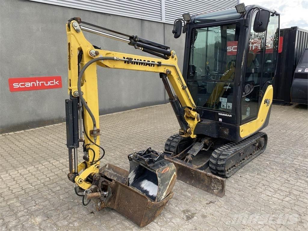 Yanmar SV18 Pelle sur pneus