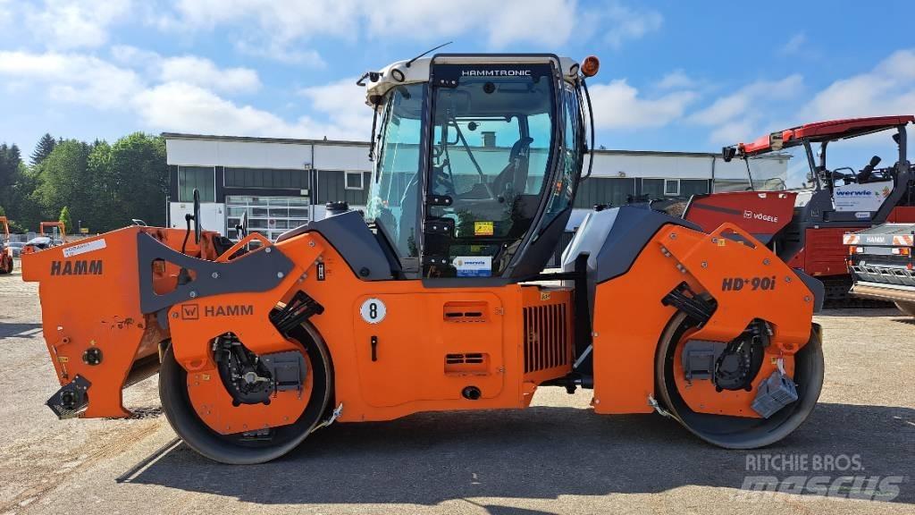 Hamm HD+ 90i VV-S Rouleaux tandem