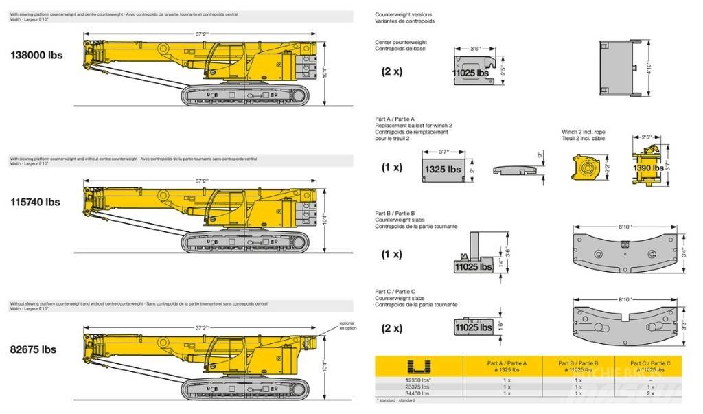 Liebherr LTR1060 Grue sur chenilles