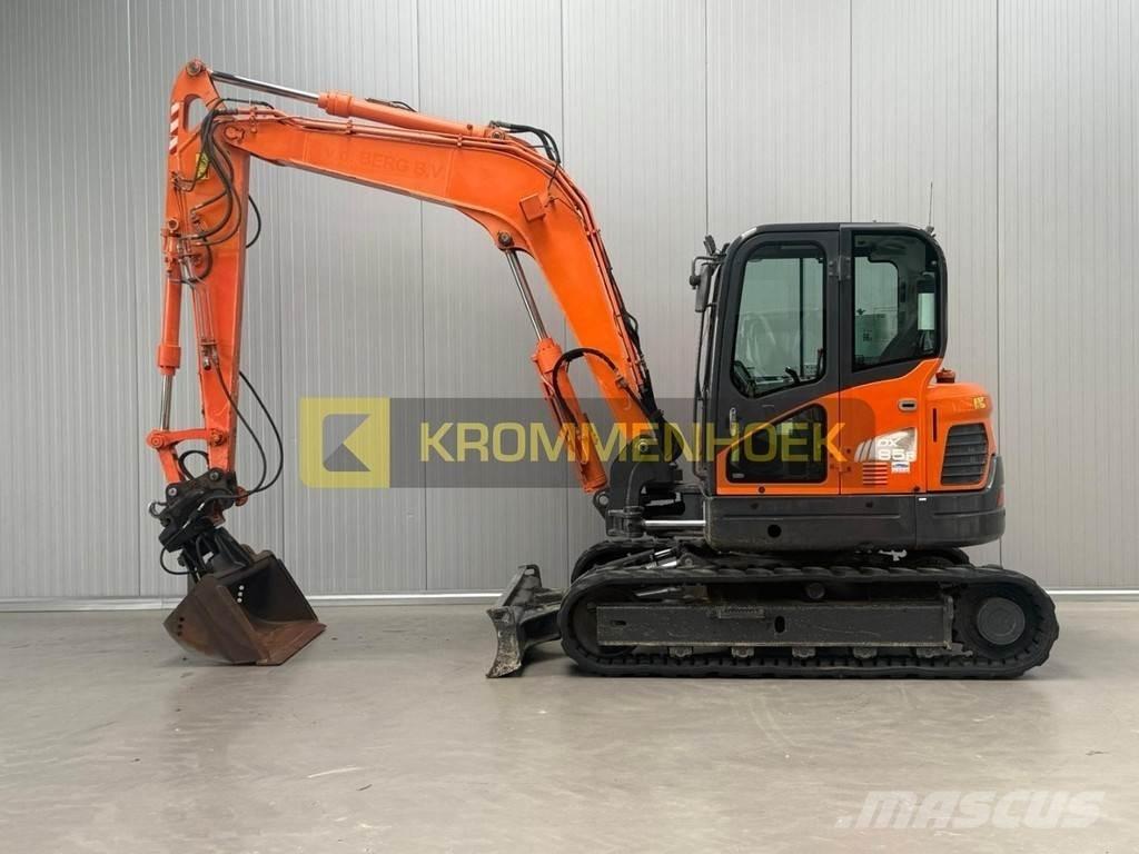 Doosan DX 85R-3 Mini pelle 7t-12t