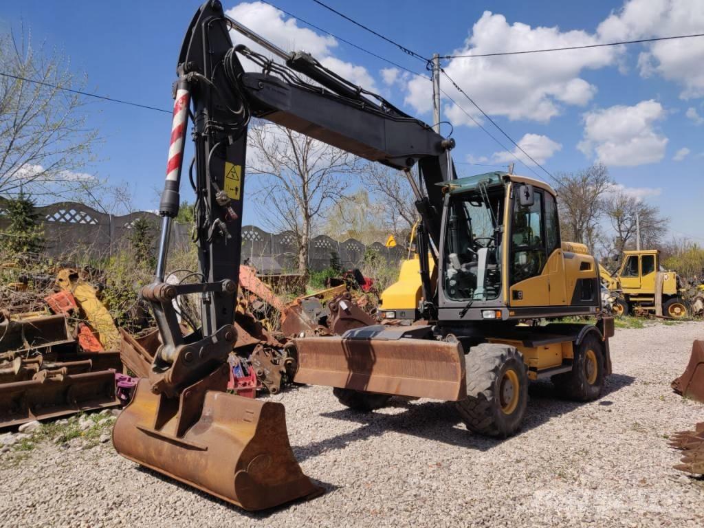 Volvo EW 160 D Pelle sur pneus