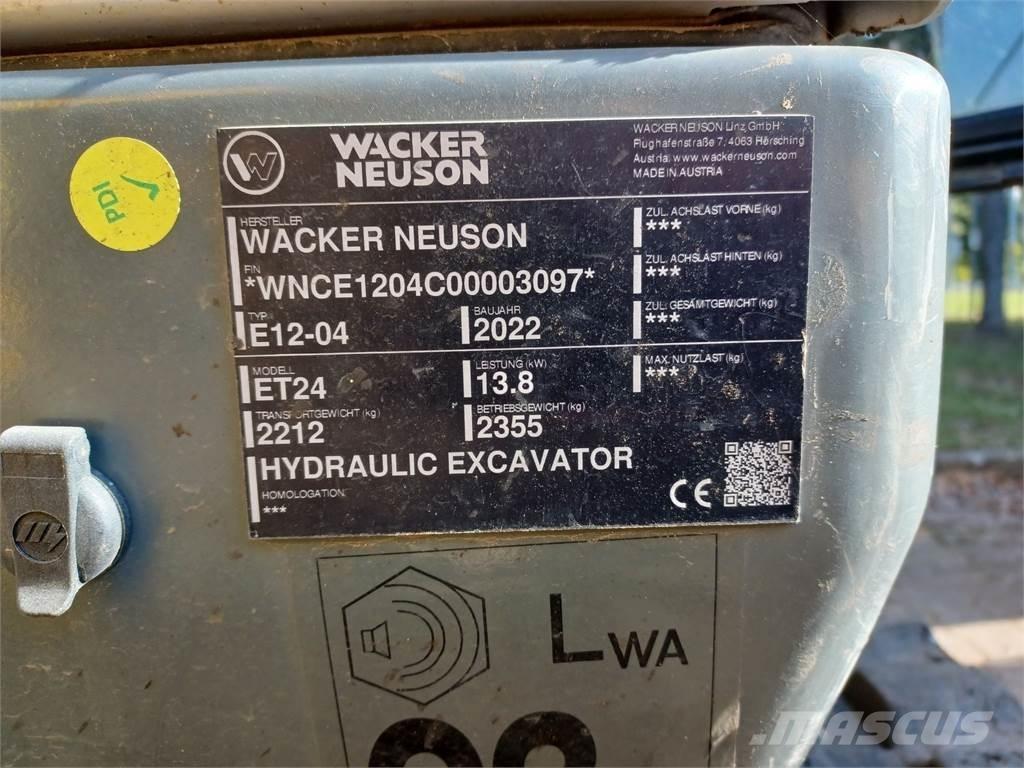 Wacker Neuson ET24 Pelle sur chenilles