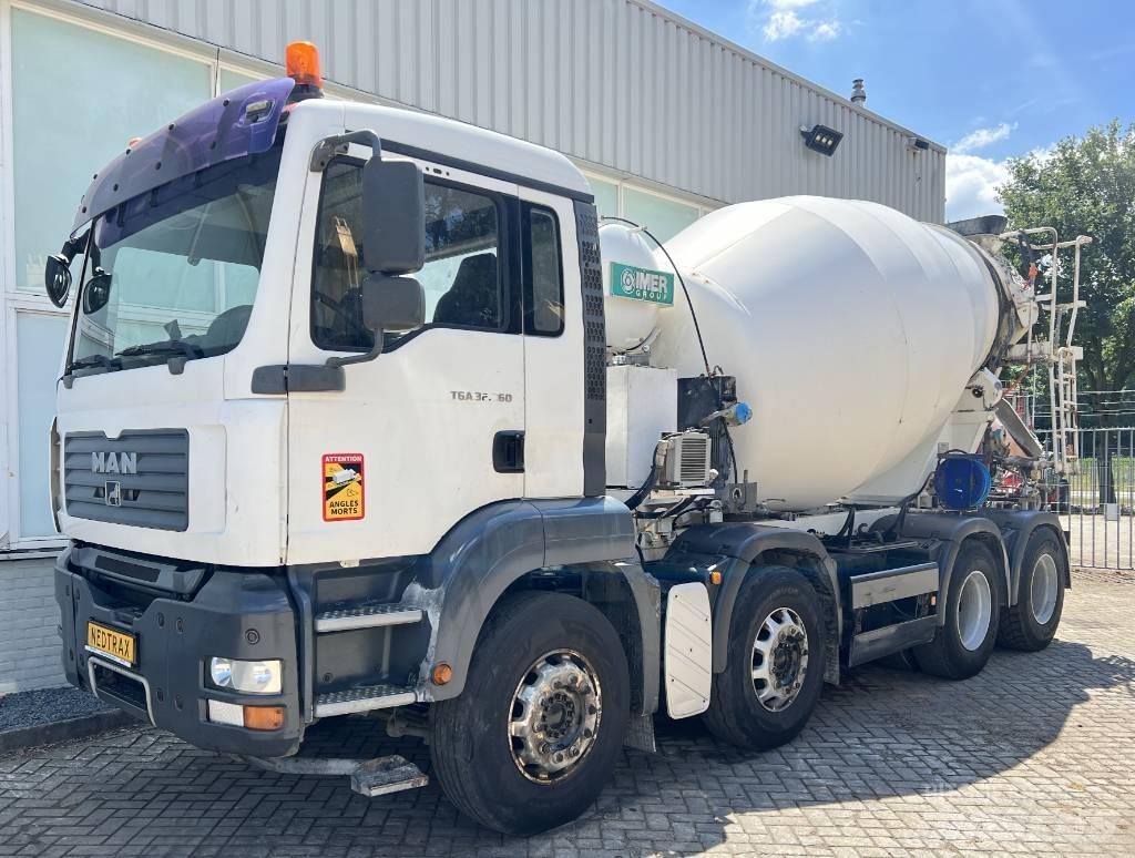 MAN TGA 32.360       9m3 Camion malaxeur