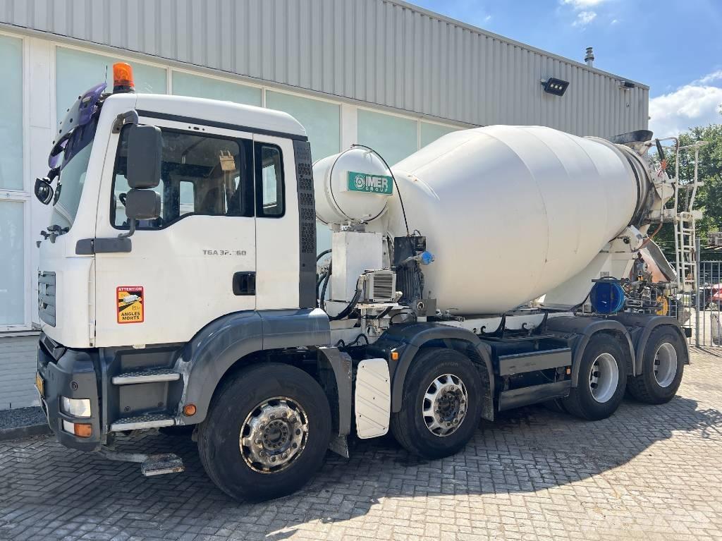 MAN TGA 32.360       9m3 Camion malaxeur