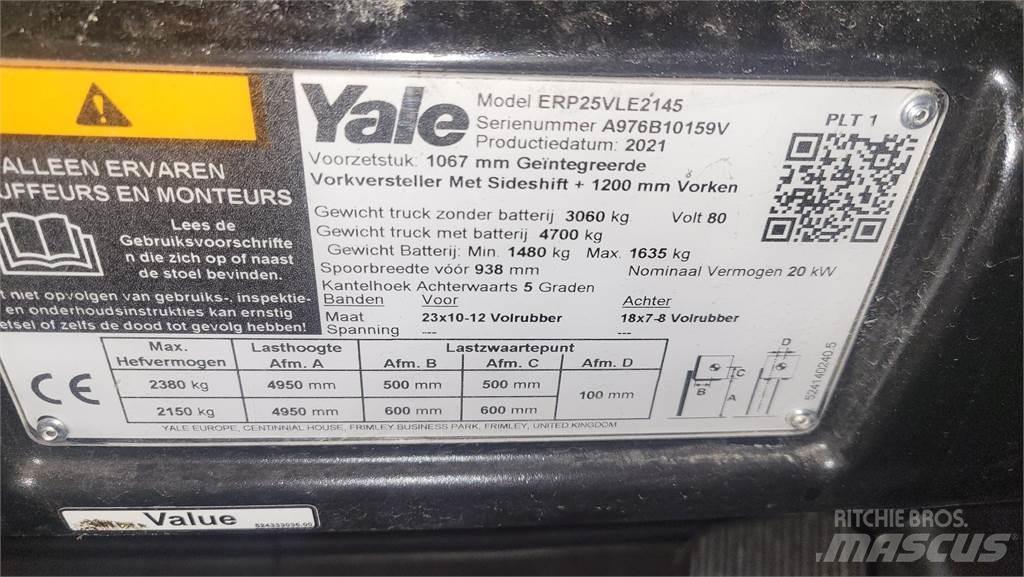 Yale ERP25VL 2021 Chariots élévateurs électriques