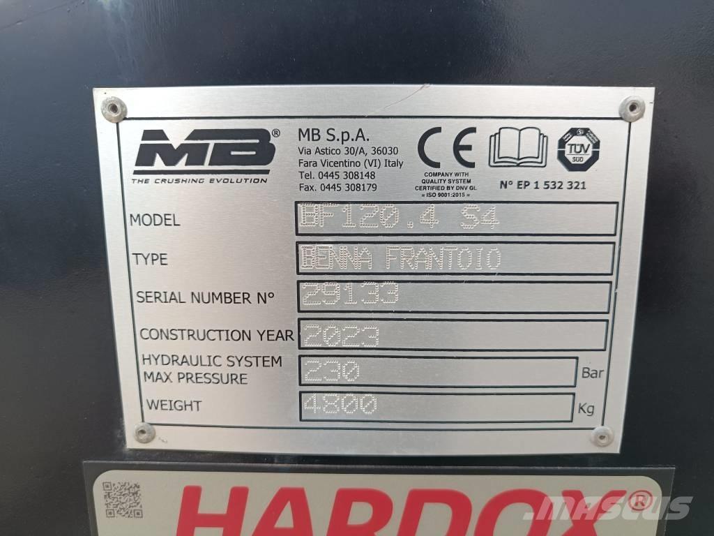 MB Crusher BF 120.4 Concasseur