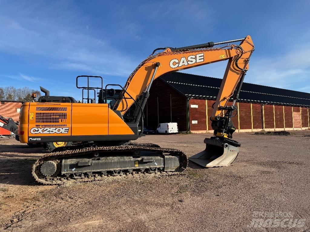 CASE CX250E Pelle sur chenilles
