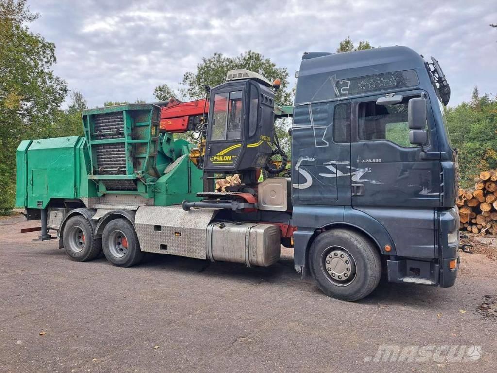 MAN TGA 26.530 Broyeur de végétaux