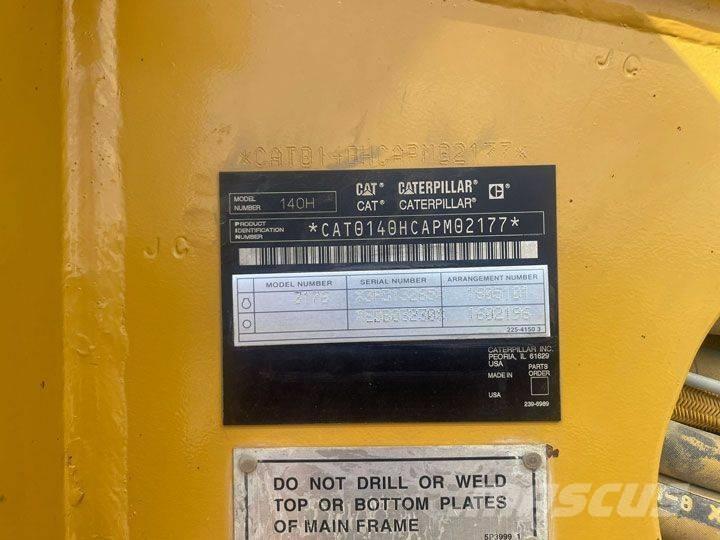 CAT 140 H Niveleuse