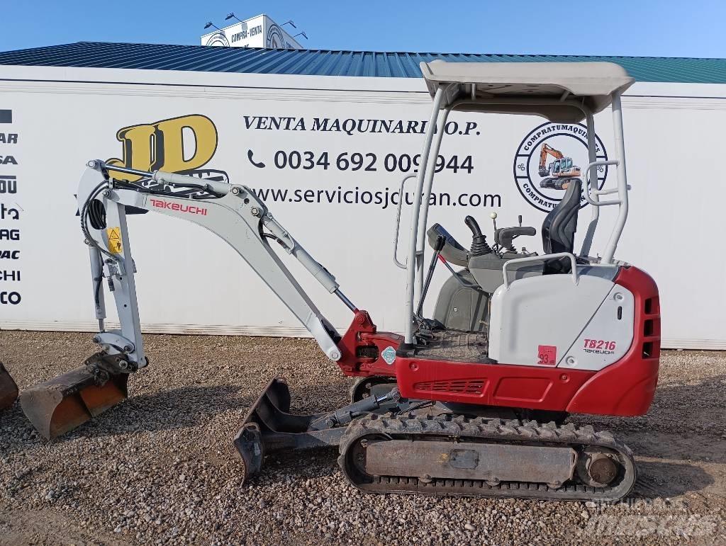 Takeuchi TB 216 Mini pelle < 7t