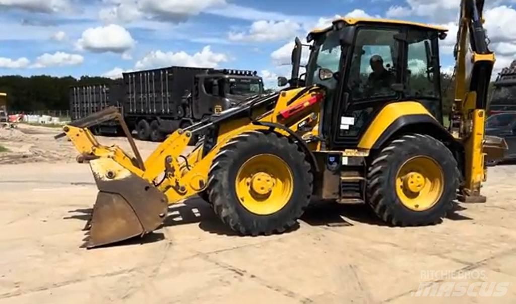 CAT 444 E 4x4 Tractopelle