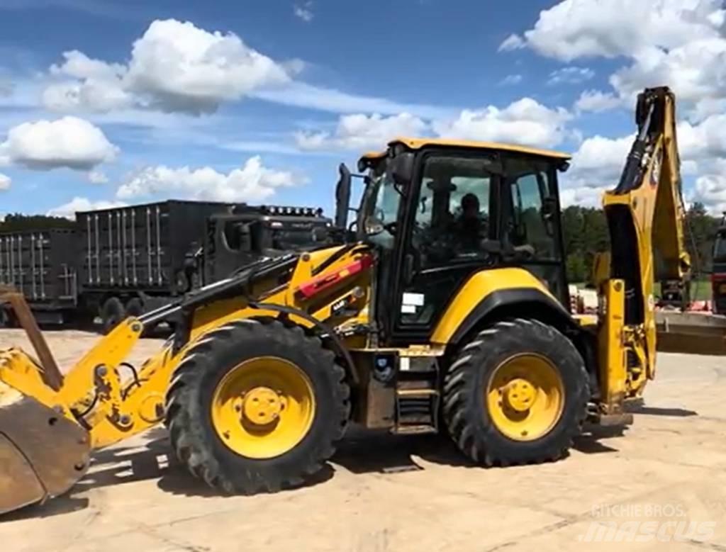 CAT 444 E 4x4 Tractopelle