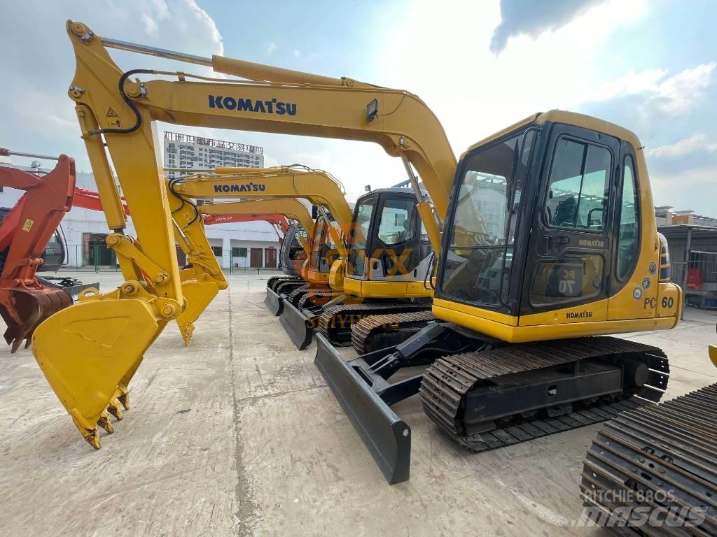 Komatsu PC 60 Mini pelle < 7t