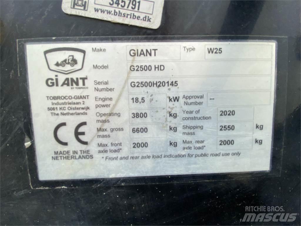 GiANT G2500HD Chargeuse multifonction