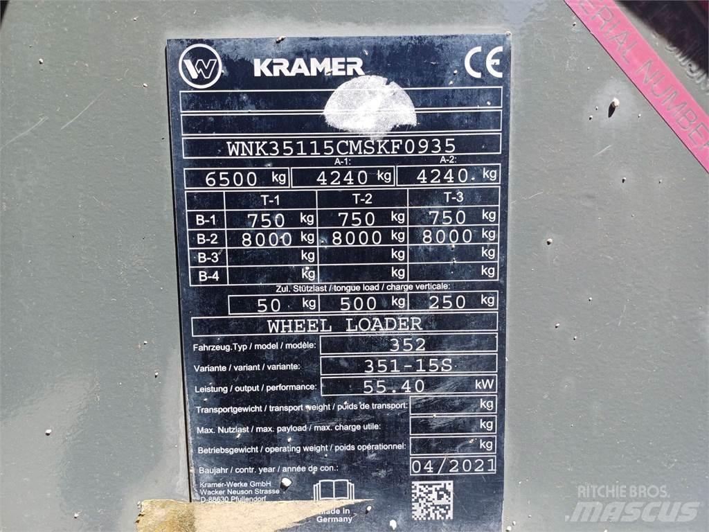 Kramer 8085 Chargeuse sur pneus
