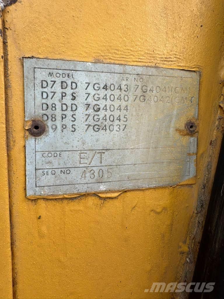 CAT D9H Bouteurs sur chenilles